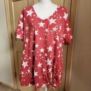 PATRIOTIC PLUS SIZE TSHIRT